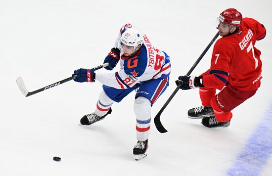 Russia Ice Hockey Kontinental League CSKA - SKA