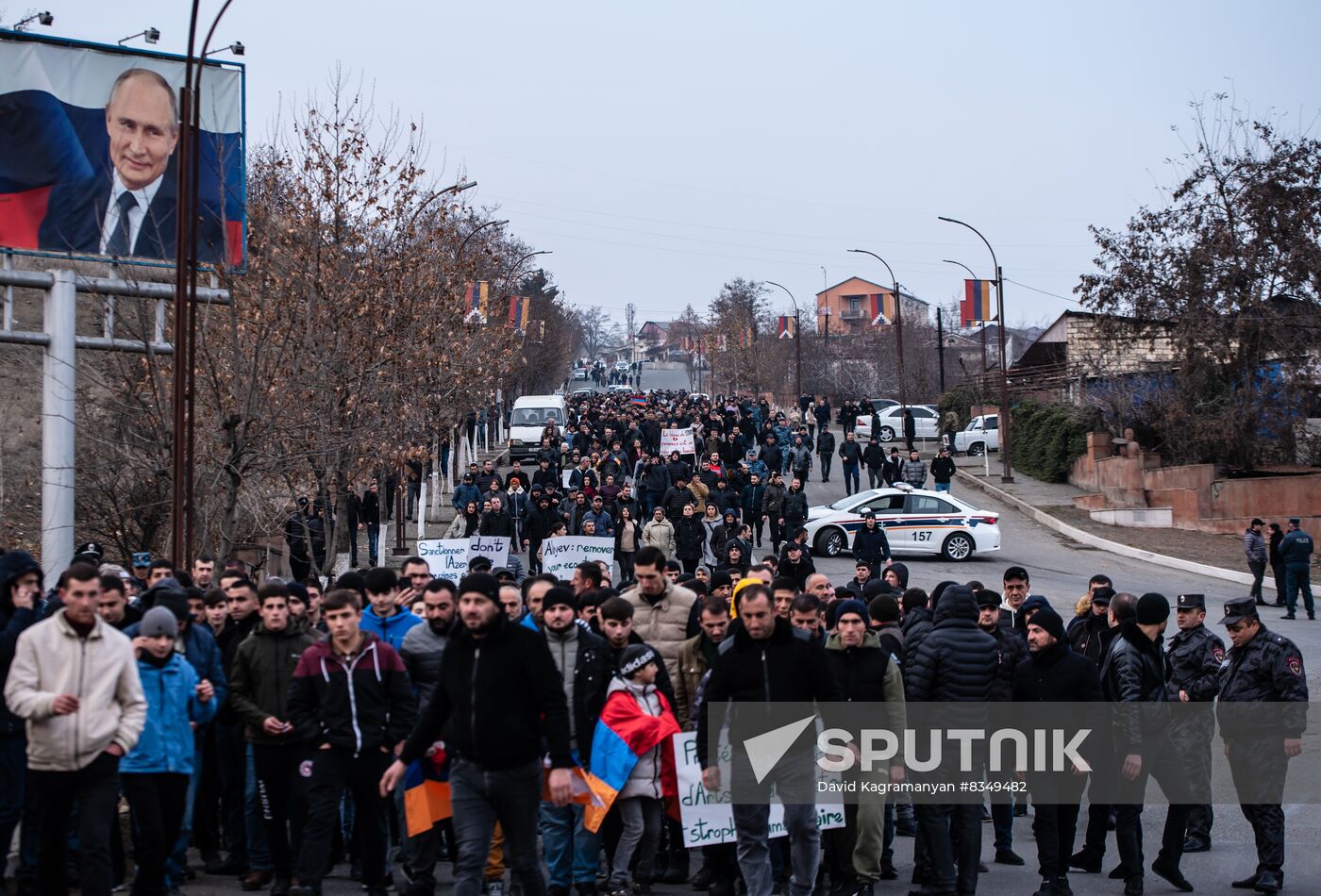 Azerbaijan Karabakh Road Blockade