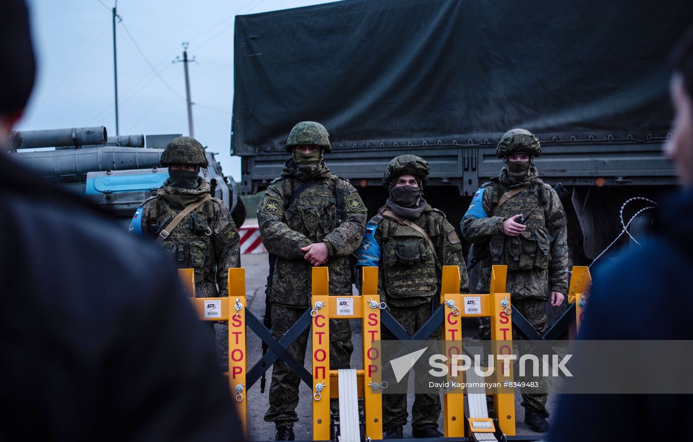 Azerbaijan Karabakh Road Blockade