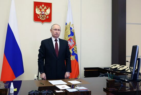 Russia Putin Warships Commissioning