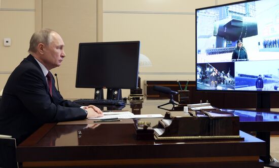 Russia Putin Warships Commissioning