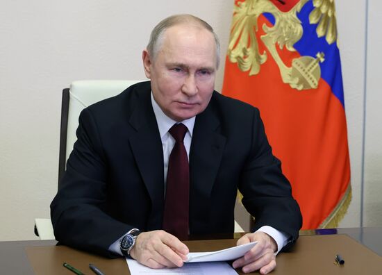 Russia Putin Warships Commissioning