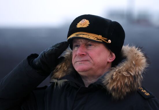 Russia Navy Submarine Commissioning