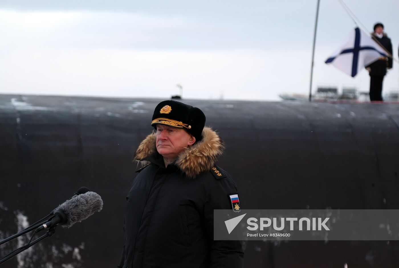 Russia Navy Submarine Commissioning