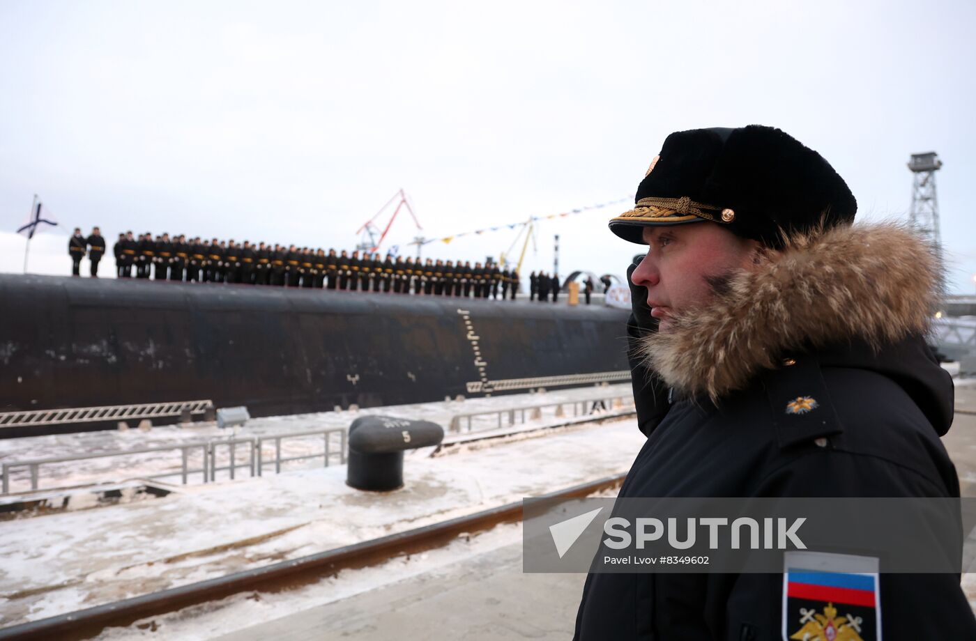 Russia Navy Submarine Commissioning
