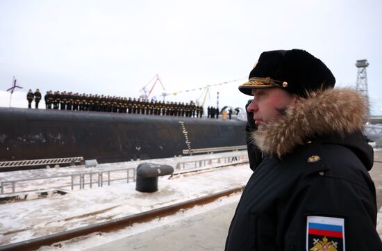 Russia Navy Submarine Commissioning