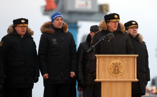 Russia Navy Submarine Commissioning