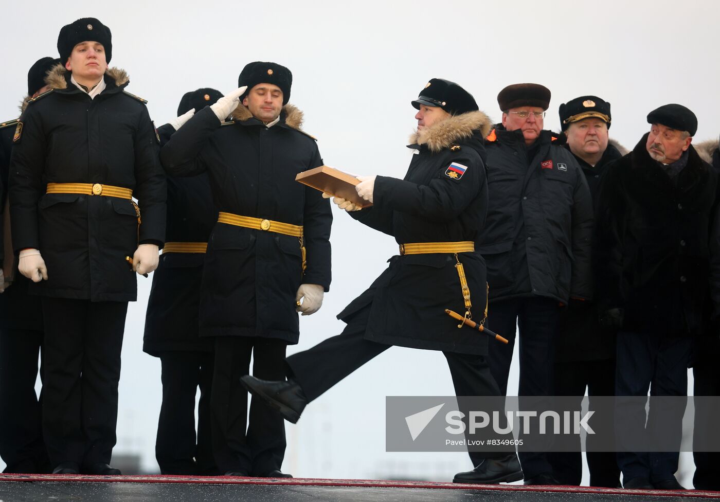 Russia Navy Submarine Commissioning