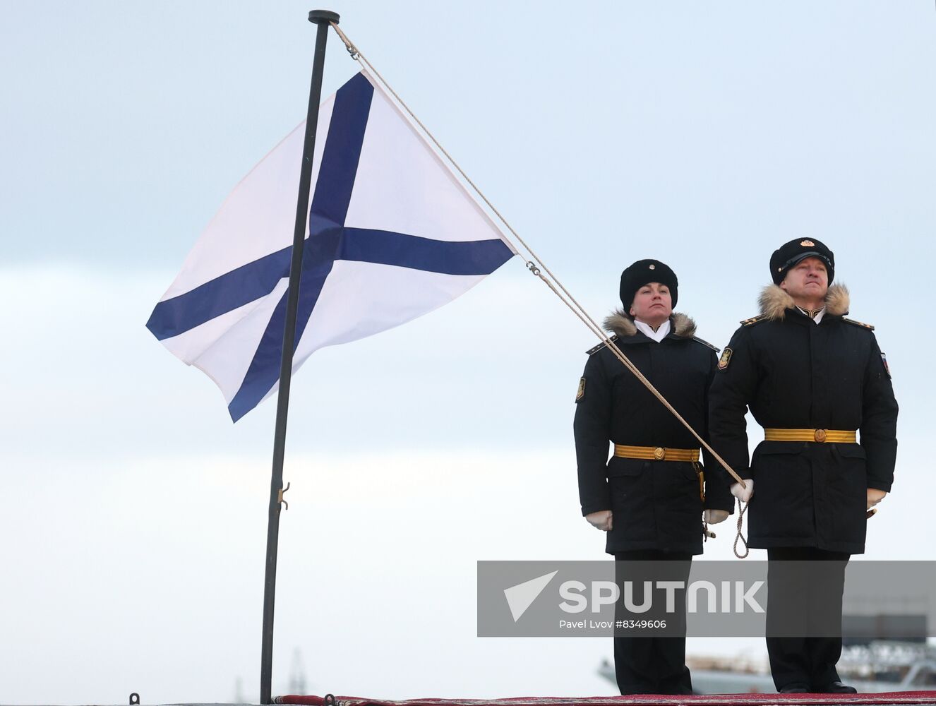 Russia Navy Submarine Commissioning