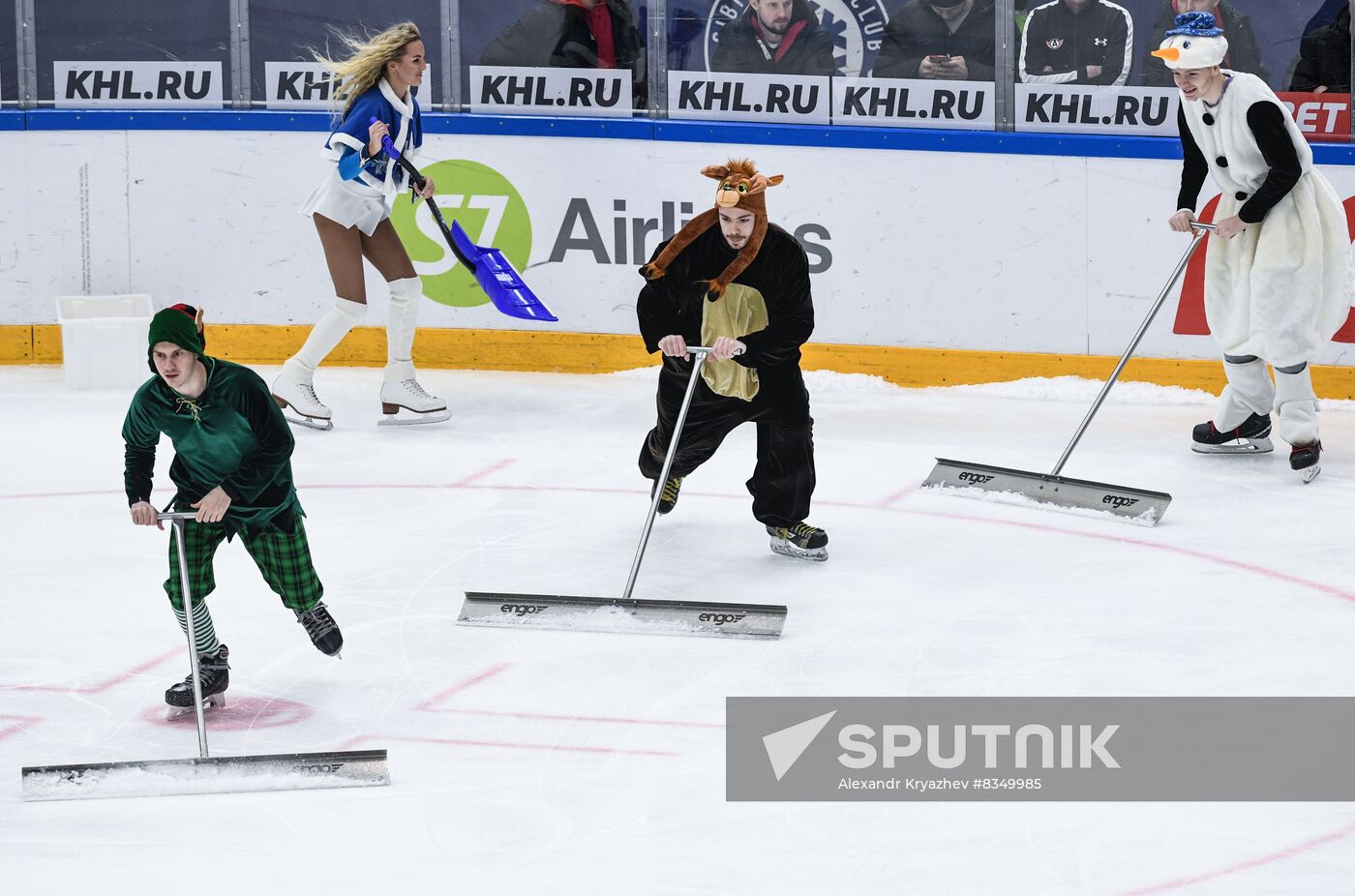 Russia Ice Hockey Kontinental League Sibir - Avtomobilist