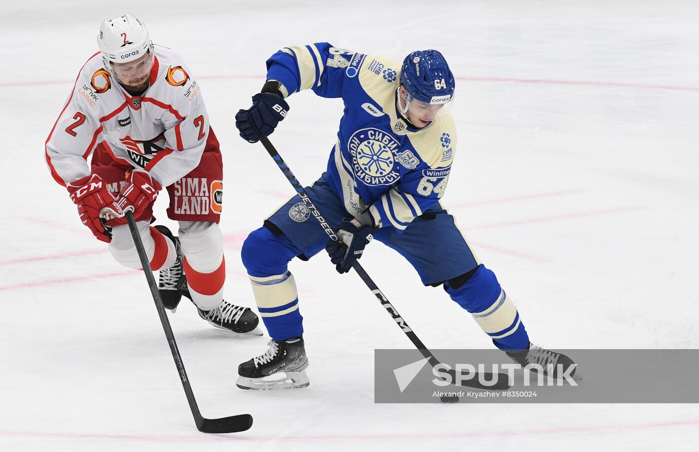 Russia Ice Hockey Kontinental League Sibir - Avtomobilist