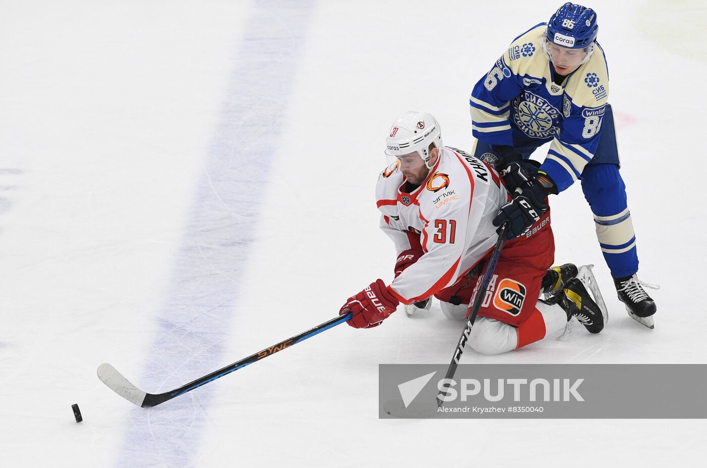 Russia Ice Hockey Kontinental League Sibir - Avtomobilist