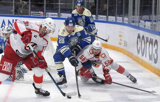 Russia Ice Hockey Kontinental League Sibir - Avtomobilist