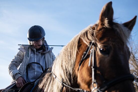 Russia Ukraine Military Operation Equestrian Club