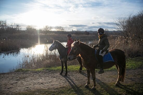 Russia Ukraine Military Operation Equestrian Club