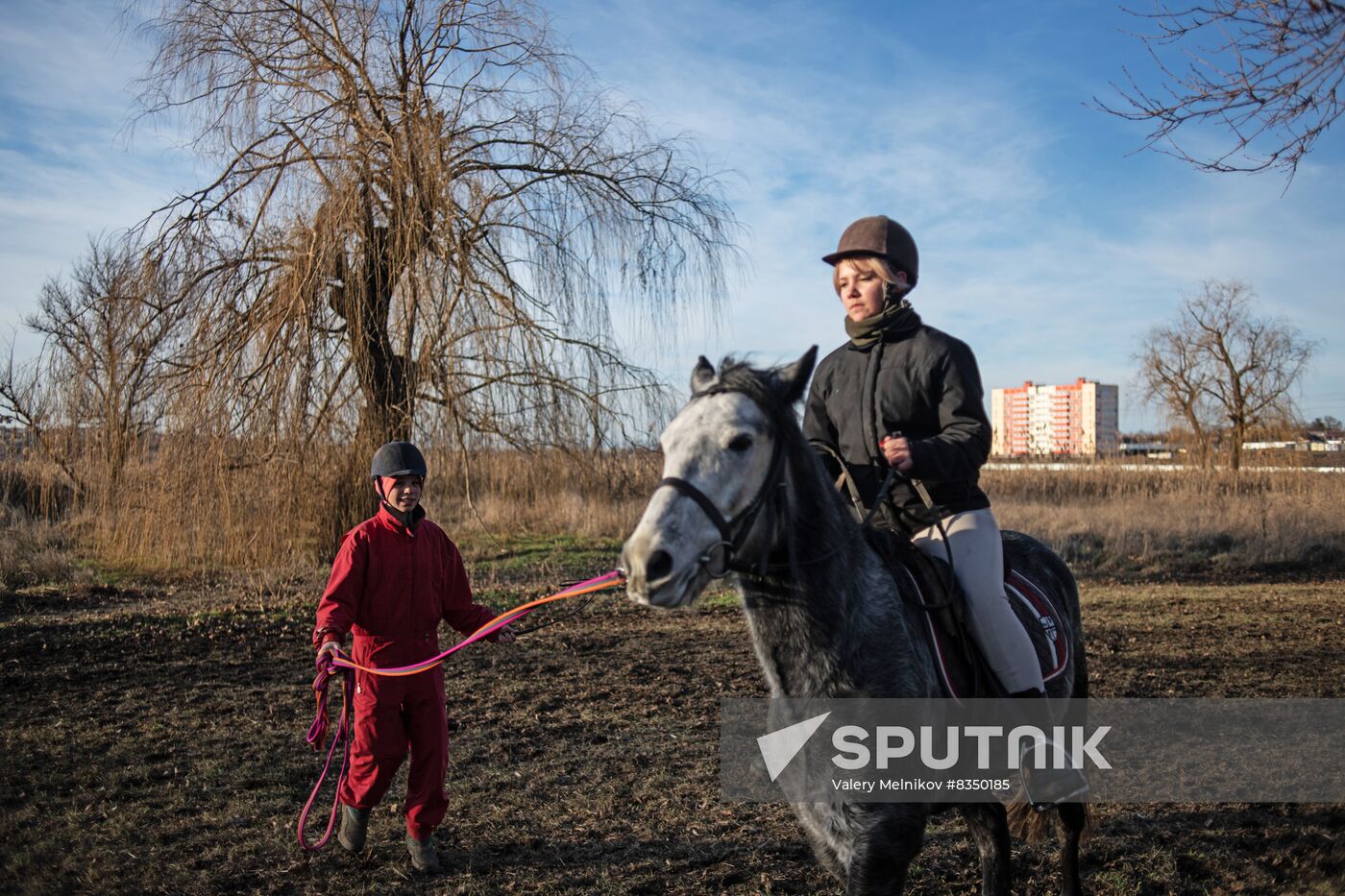 Russia Ukraine Military Operation Equestrian Club