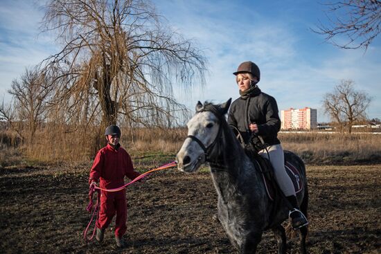 Russia Ukraine Military Operation Equestrian Club