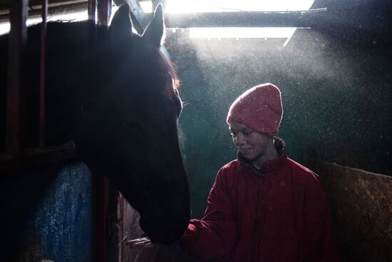 Russia Ukraine Military Operation Equestrian Club