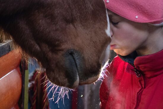 Russia Ukraine Military Operation Equestrian Club