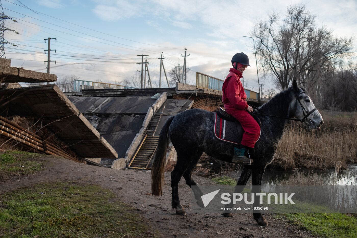 Russia Ukraine Military Operation Equestrian Club
