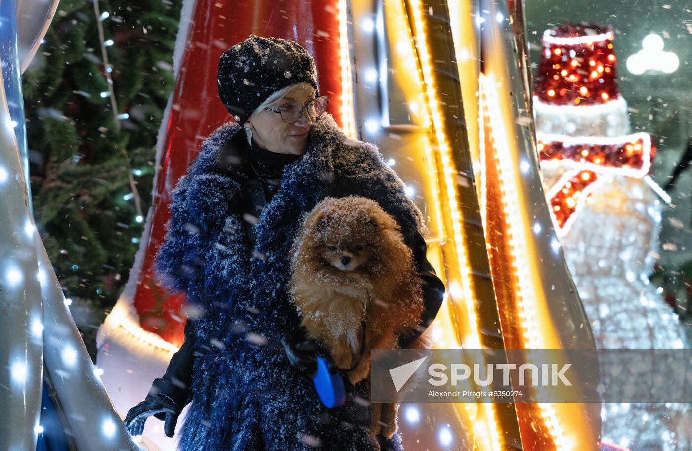 New Year celebrations in Russian regions
