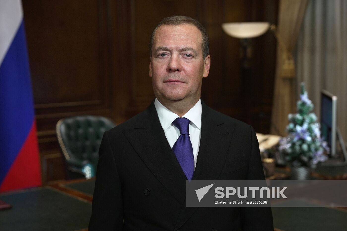 Russia Medvedev New Year Season