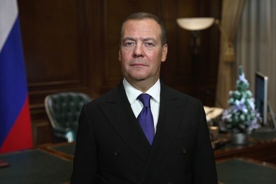 Russia Medvedev New Year Season
