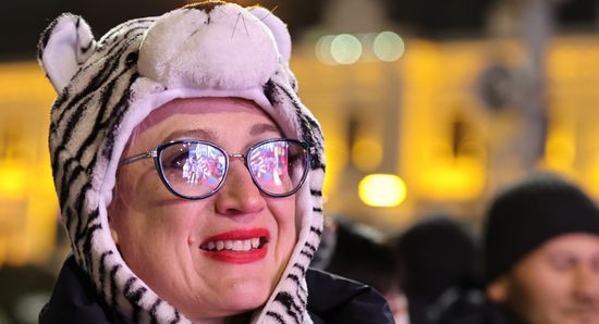 New Year celebrations in Russian regions