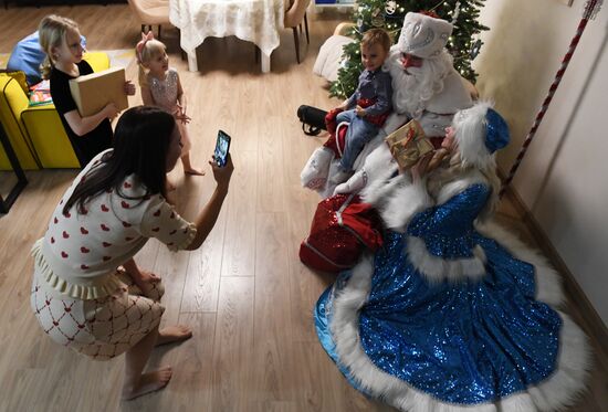 New Year celebrations in Russian regions