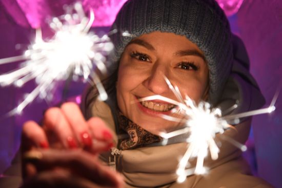 New Year celebrations in Russian regions