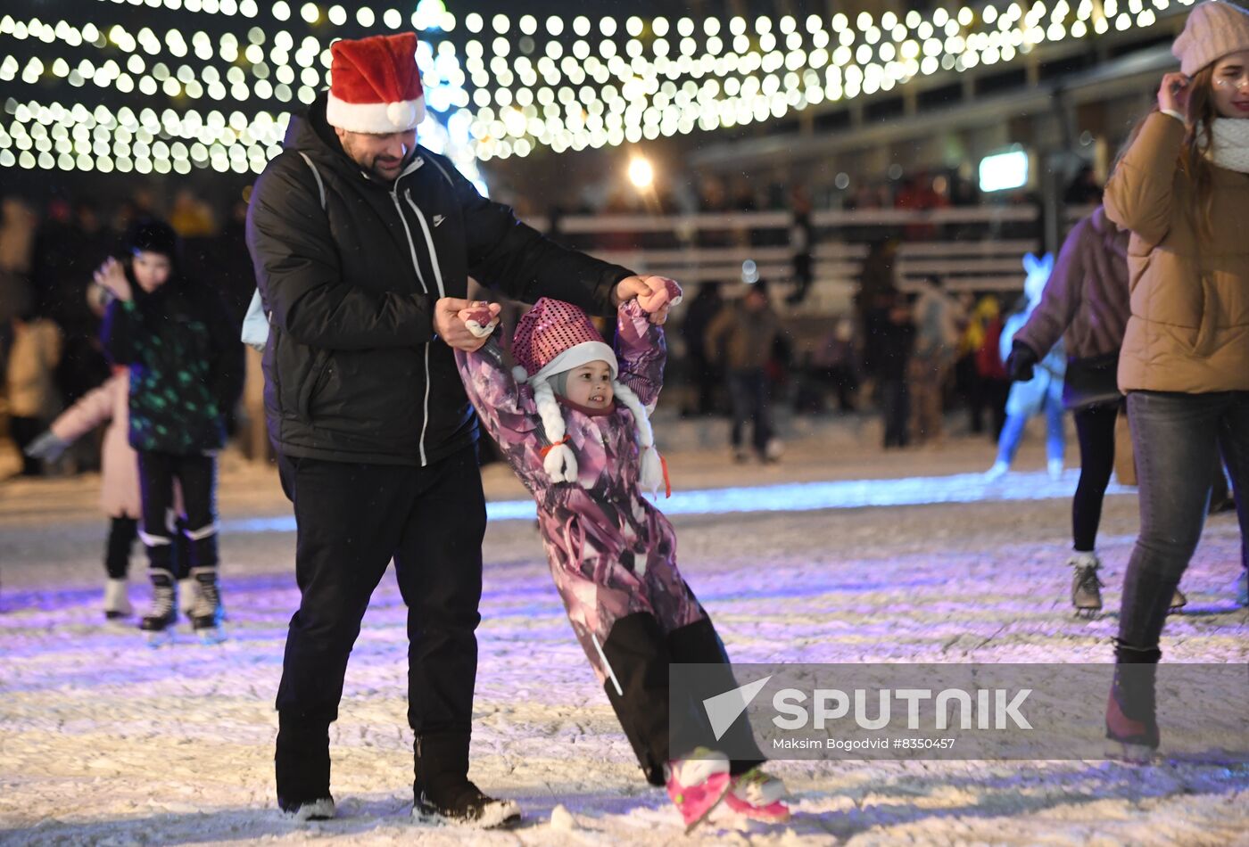 New Year celebrations in Russian regions