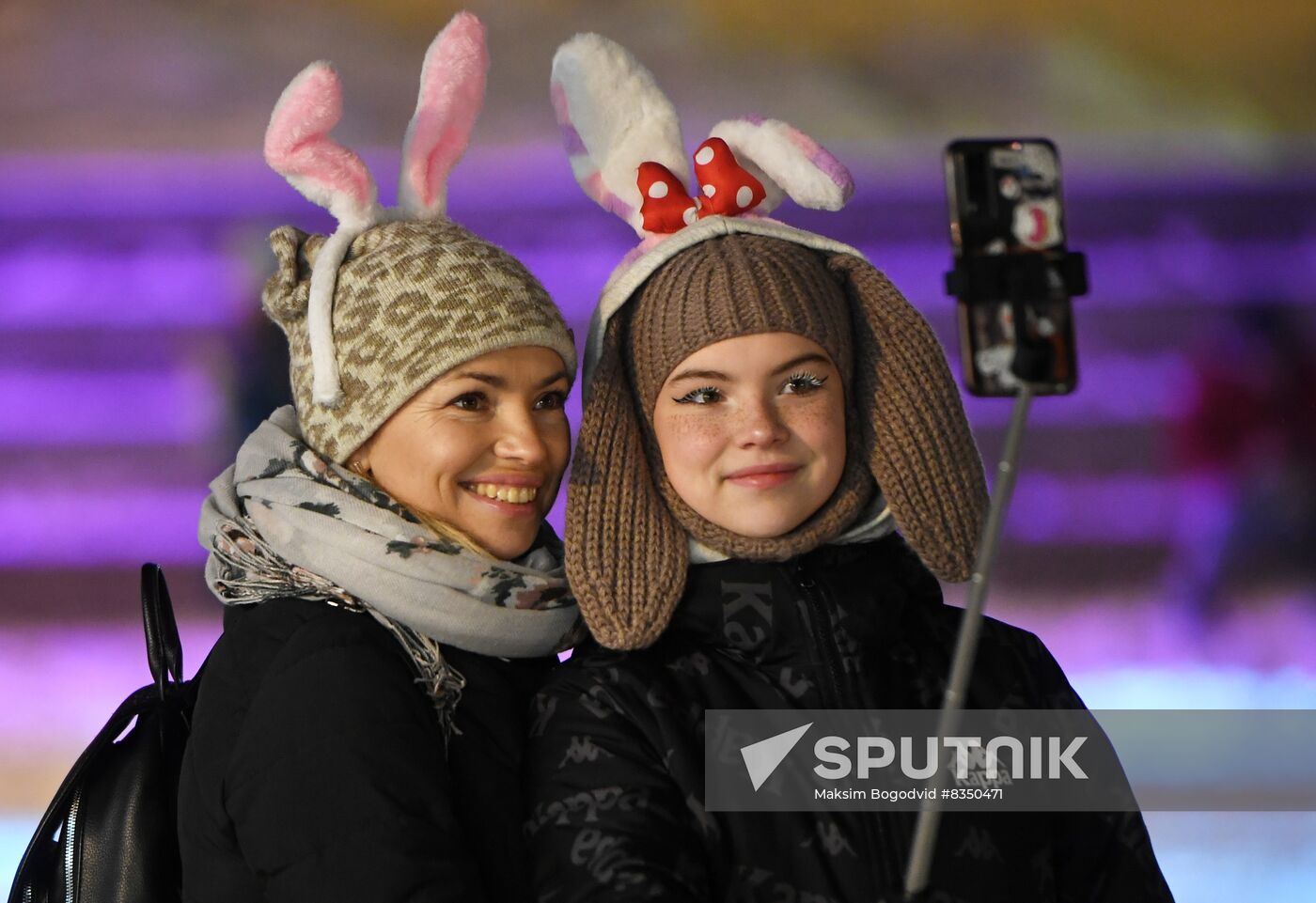 New Year celebrations in Russian regions