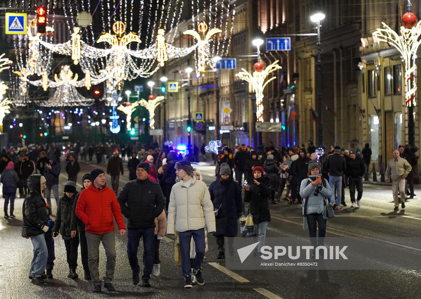 New Year celebrations in Russian regions