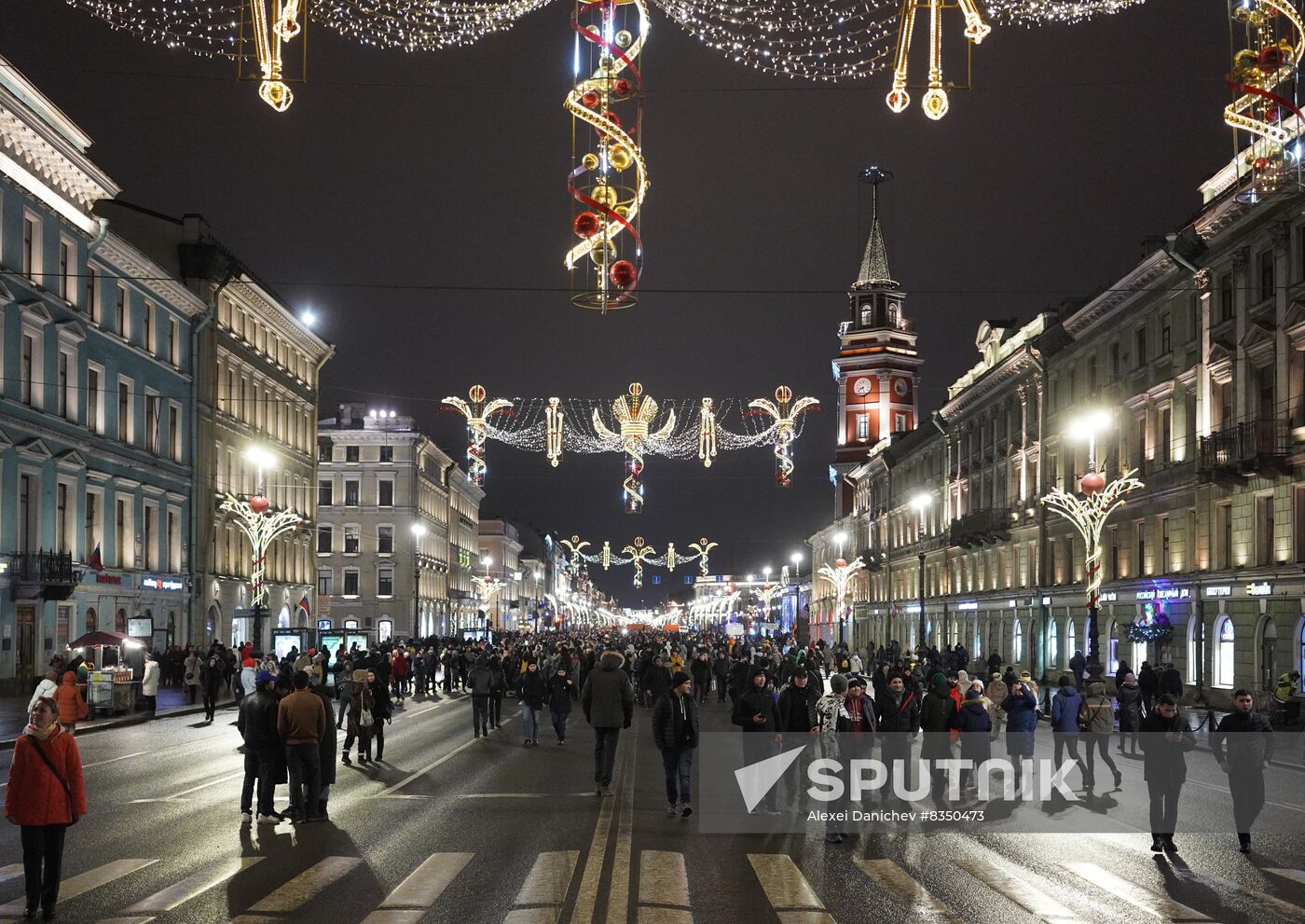 New Year celebrations in Russian regions