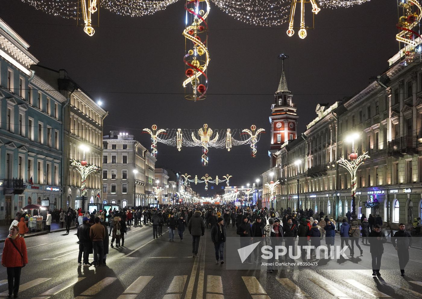 New Year celebrations in Russian regions