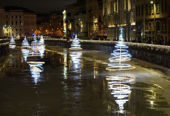 New Year celebrations in Russian regions