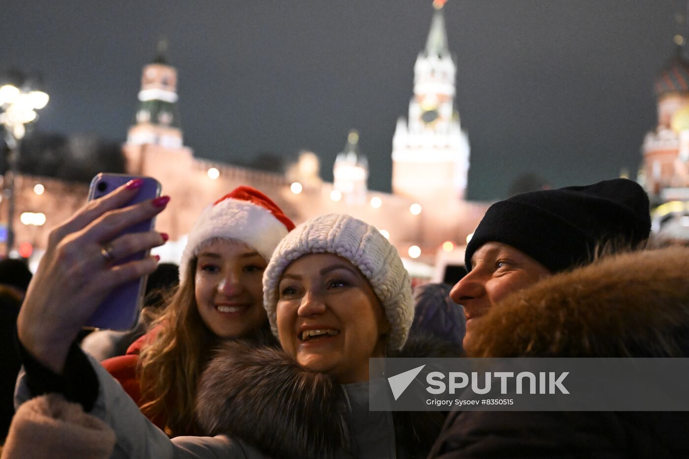 Russia New Year Celebration