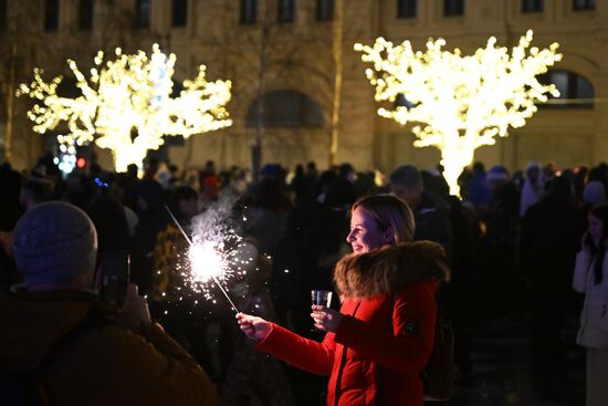 Russia New Year Celebration
