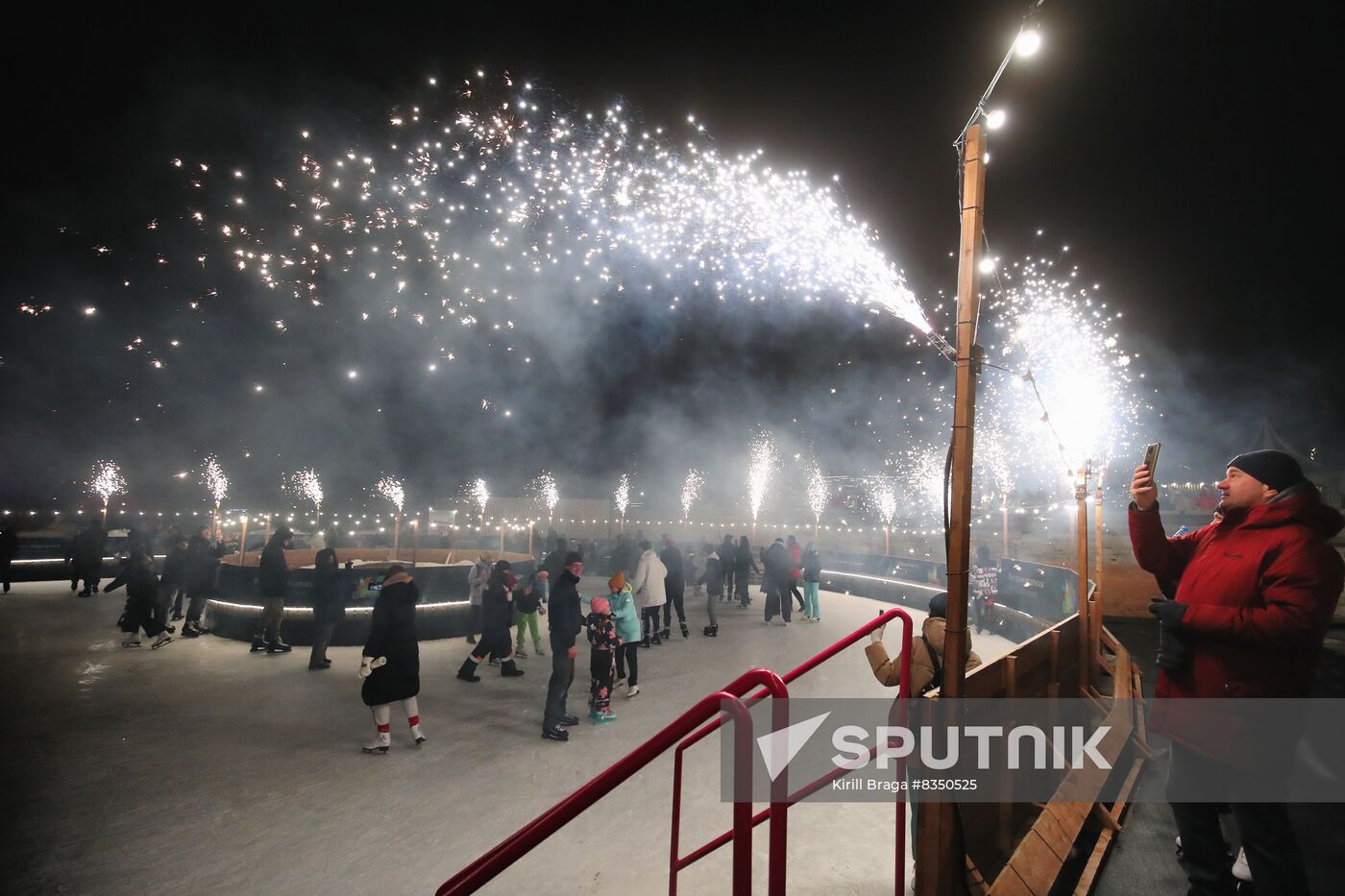 New Year celebrations in Russian regions