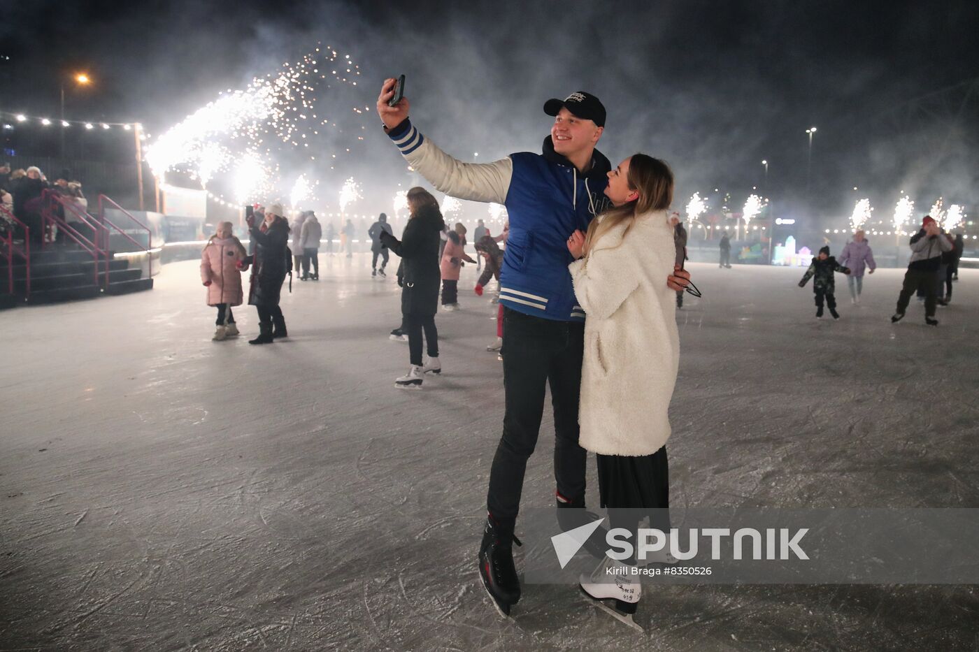 New Year celebrations in Russian regions