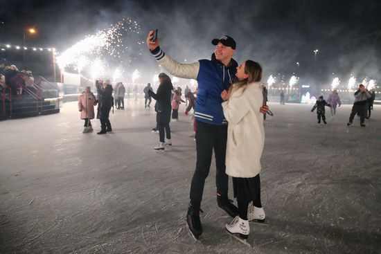 New Year celebrations in Russian regions