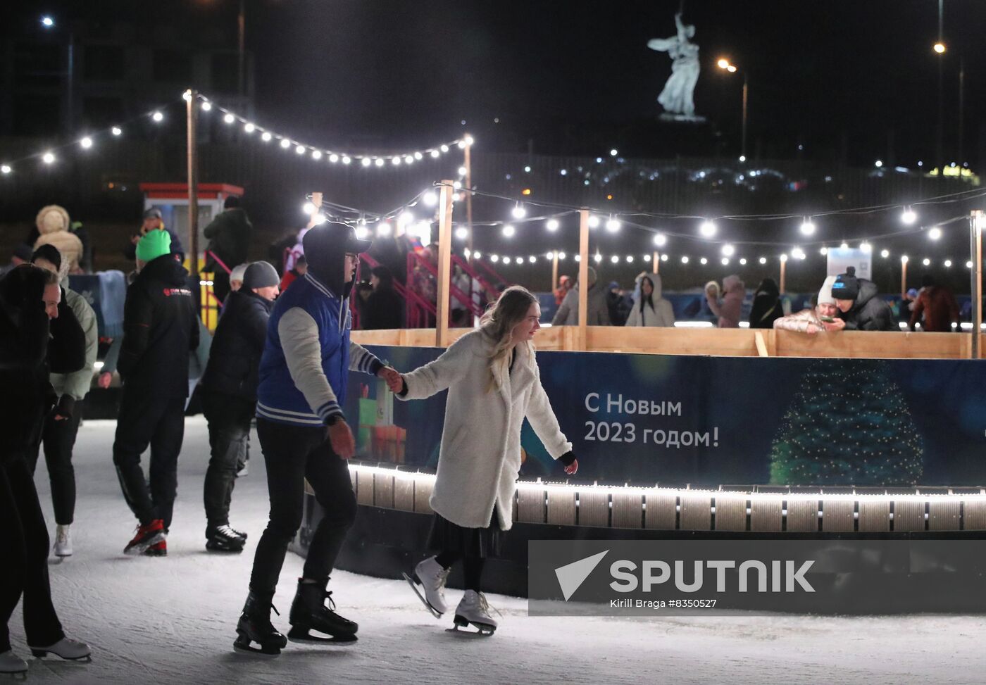 New Year celebrations in Russian regions