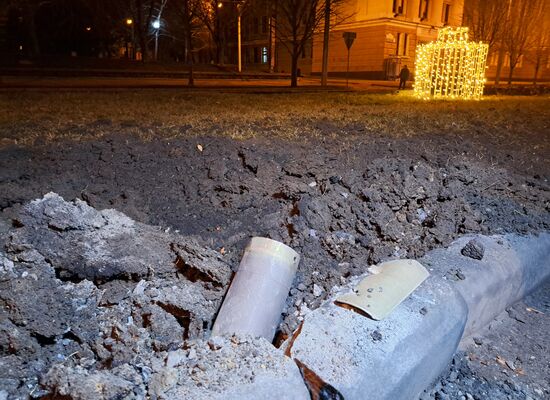 Russia Ukraine Military Operation Shelling