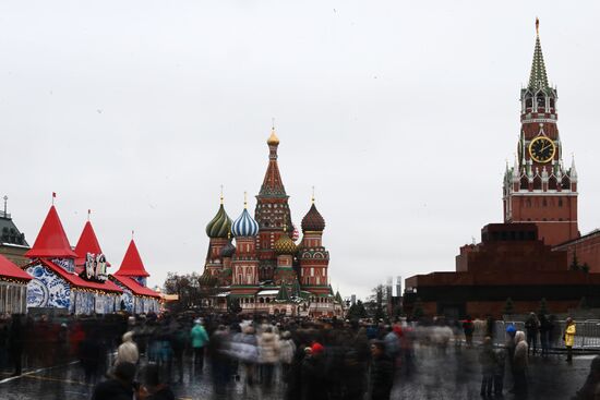 Russia New Year Season