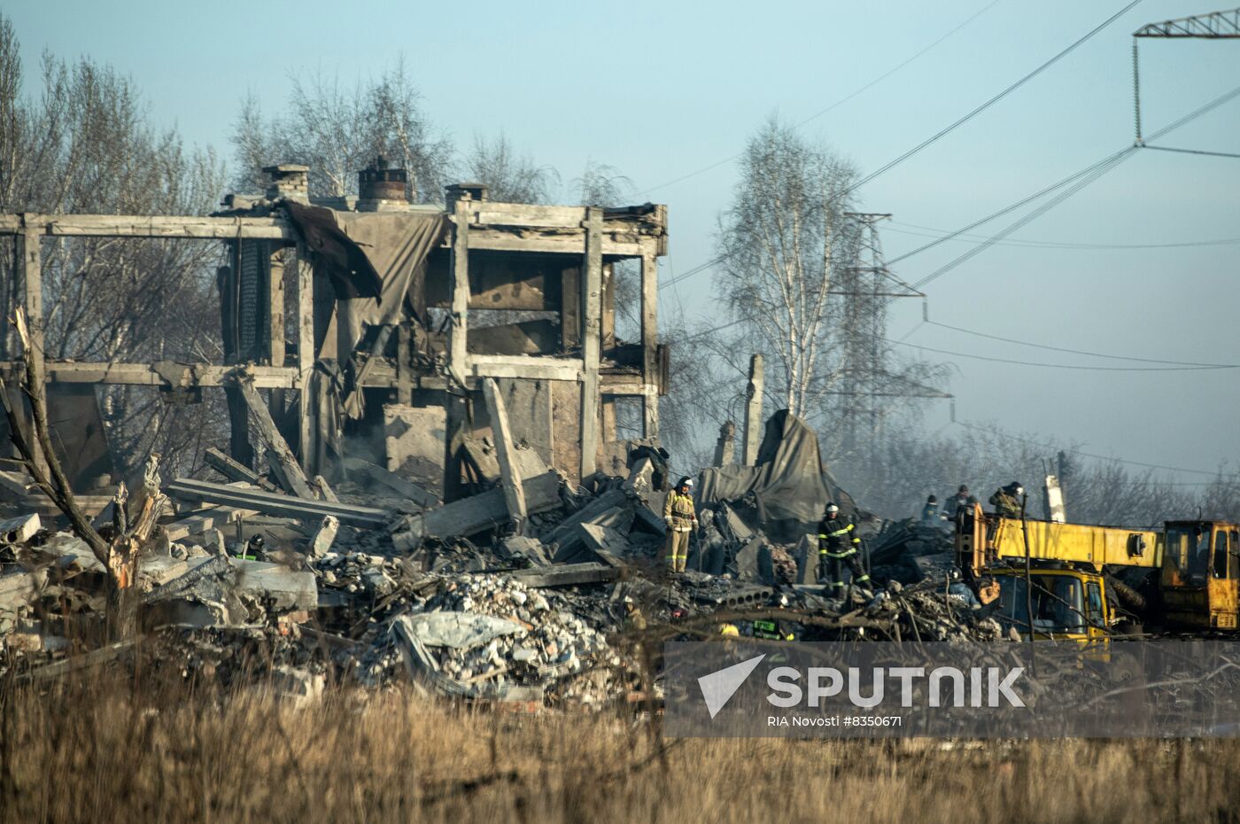 Russia Ukraine Military Operation Shelling