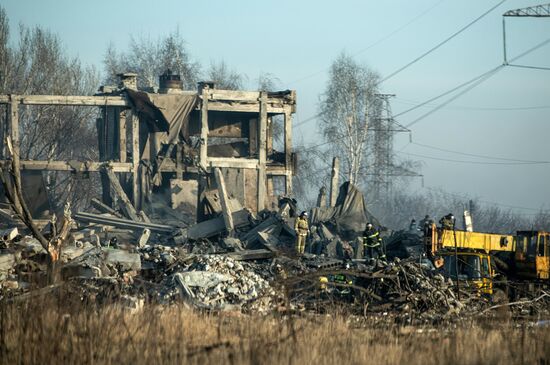 Russia Ukraine Military Operation Shelling