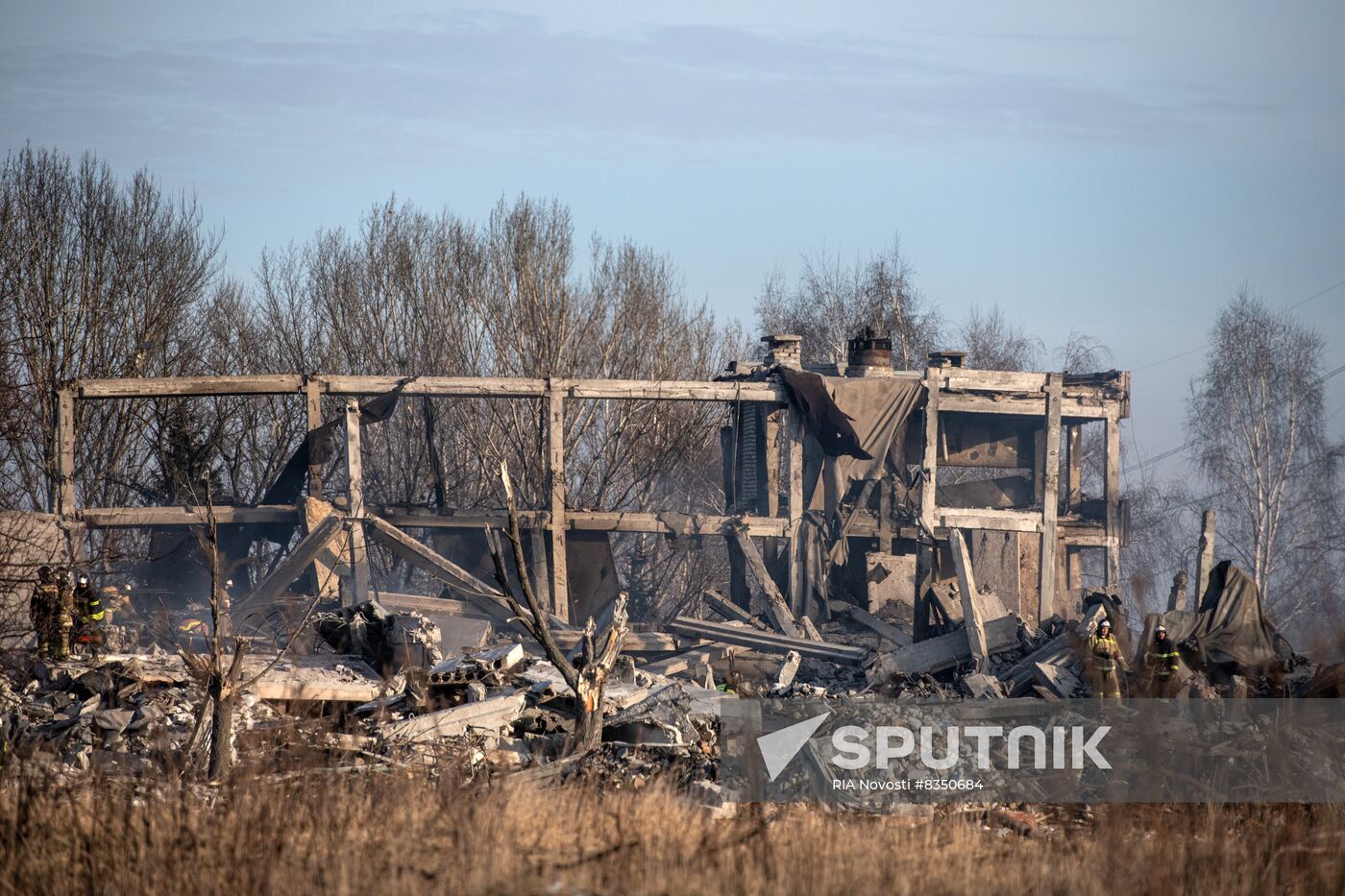 Russia Ukraine Military Operation Shelling