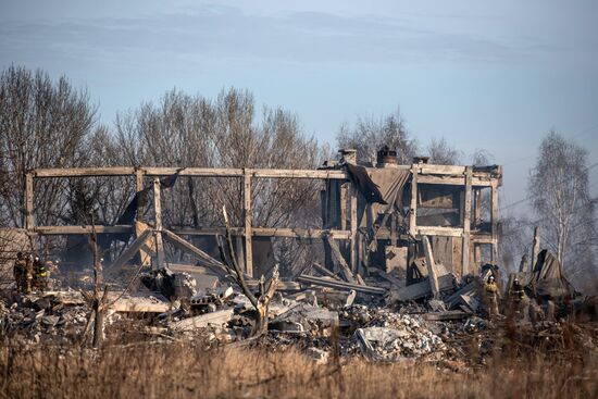Russia Ukraine Military Operation Shelling