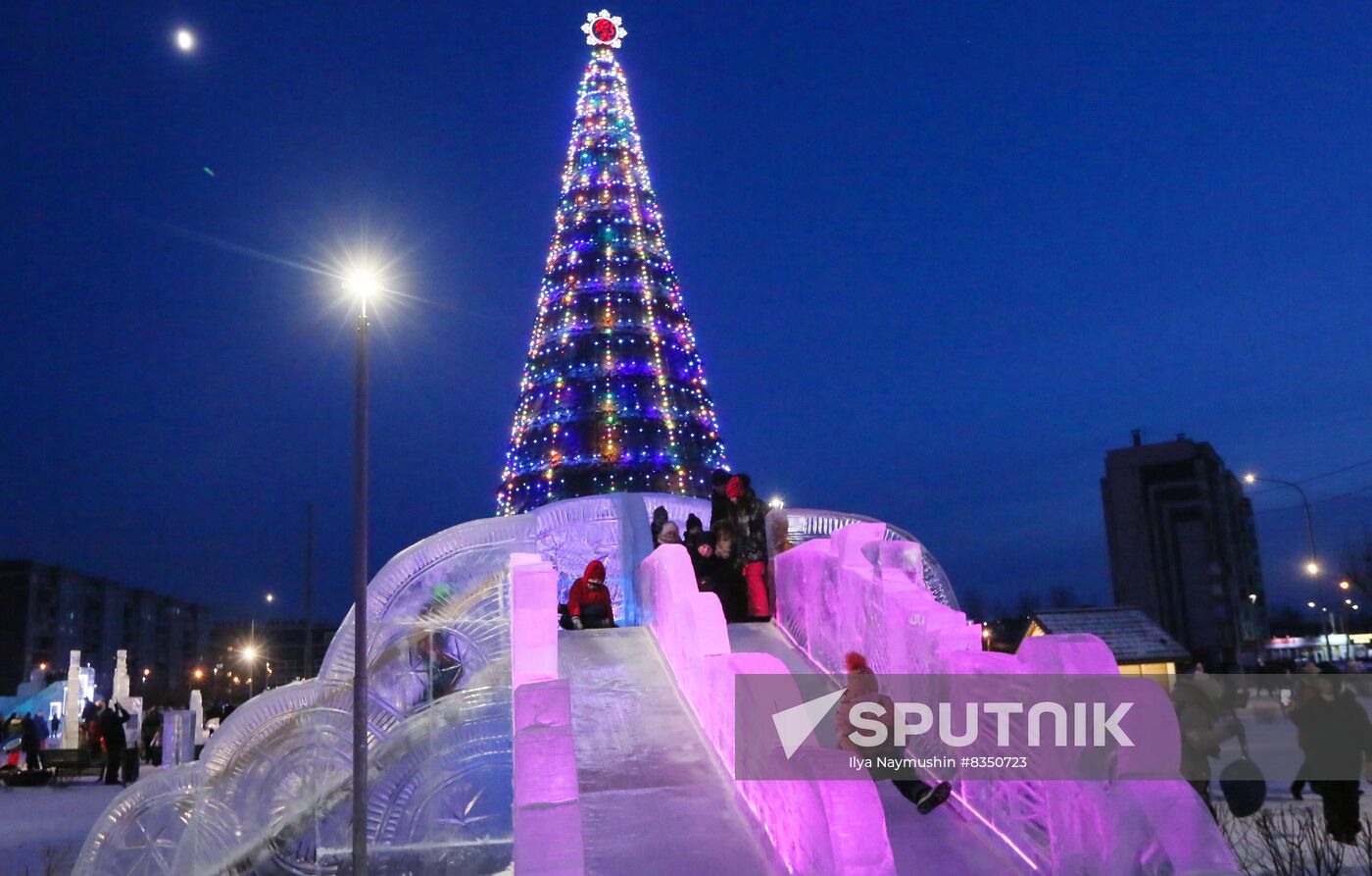 Russia New Year Season