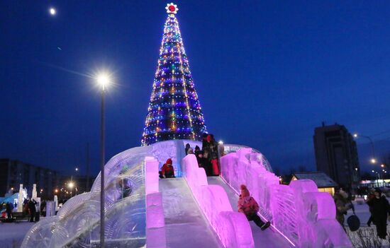 Russia New Year Season